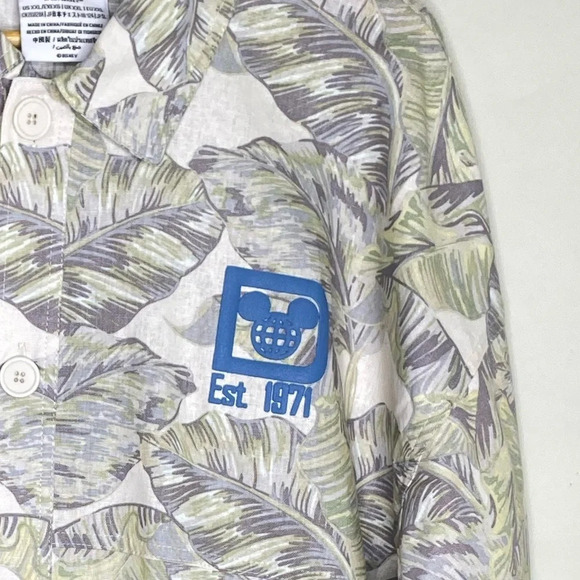 ✨NWT Walt Disney World Tropical Spirit Jersey Shirt Jacket Shacket Men's XXL 2XL - Picture 3 of 12